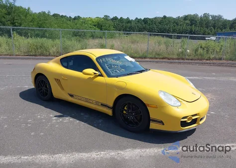 2007 Porsche Cayman from USA, damaged, VIN WP0AA29877U760080